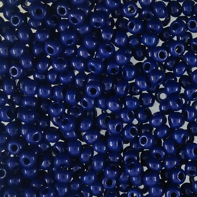seed beads N8 Dark Blue (25g) Czech - j1990