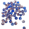 bead firepolished 4mm amethyst/blue (50pcs) Czech - c197