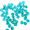 bead firepolished 4mm Aqua Blue (50pcs) Czech - c206