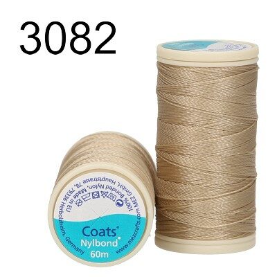 thread Nylbond 60m 100% bonded nylon Light Sandy - ccoat450506003082