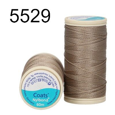 thread Nylbond 60m 100% bonded nylon Mud Gray - ccoat450506005529