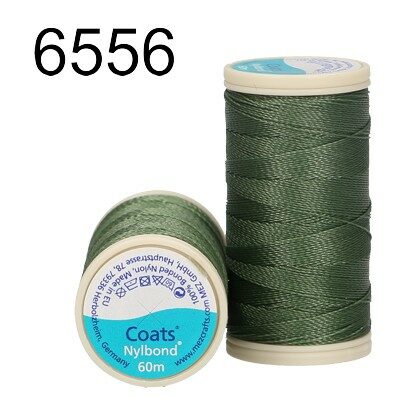 thread Nylbond 60m 100% bonded nylon Green - ccoat450506006556