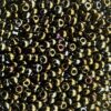 seed beads N8 Brown Iris (25g) Czech - j603