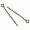 eye pin 25mm antique - f3041