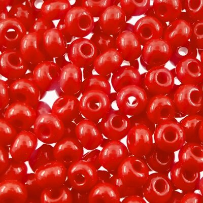 seed beads N6 Wine Red (25g) Czech - j764