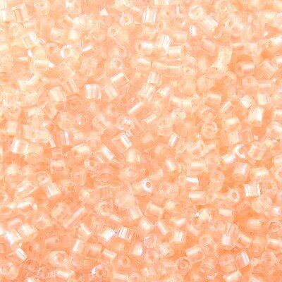 seed beads N12 Crystal L.Orange lined Sfinx 2-cut (25g) Czech - j199