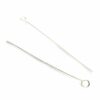 eye pins 38mm silver color (30pcs) - f4073