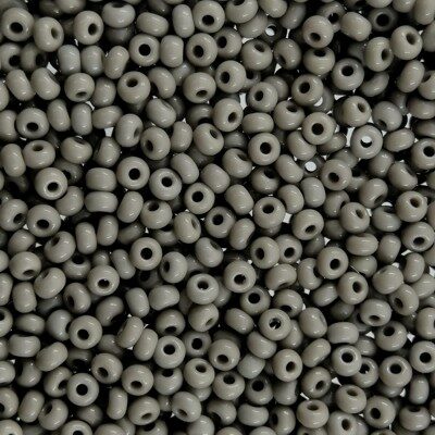 seed beads N9 Grey (25g) Czech - j953