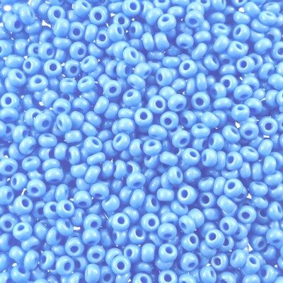 seed beads N9 Powder Blue (25g) Czech - j097