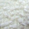 seed beads cubes 3.5mm Chalk White (25g) Czech - j1226