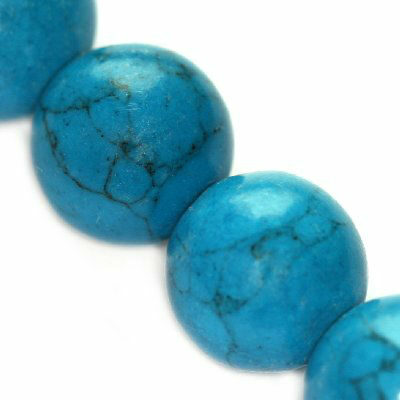 bead round 16mm Turquoise - f5001