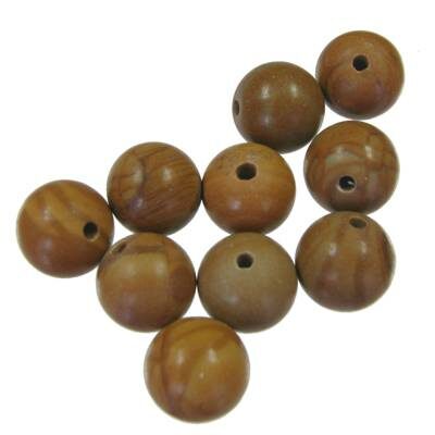 bead round 8mm Grain Stone (10pcs) - k570