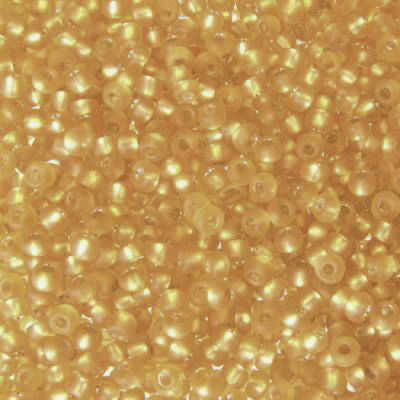 seed beads N10 medium Topaz matt (25g) Czech - j1343