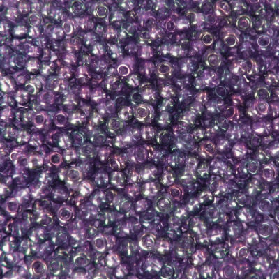 seed beads N10 Amethyst rainbow (25g) Czech - j1337