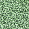 seed beads N10 Green metallic (25g) Czech - j1364