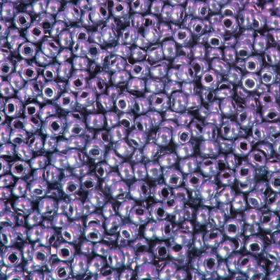 seed beads N11 Purple Terra metallic (25g) Czech - j1375