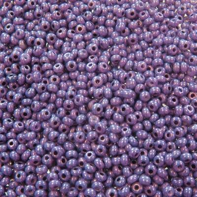 seed beads N10 Purple lustered (25g) Czech - j1414