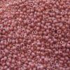 seed beads N10 Rusty brown  lustered (25g) Czech - j1422