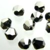 glass MC beads Rondelle 6mm Silver Metallic (10pcs) China - k880