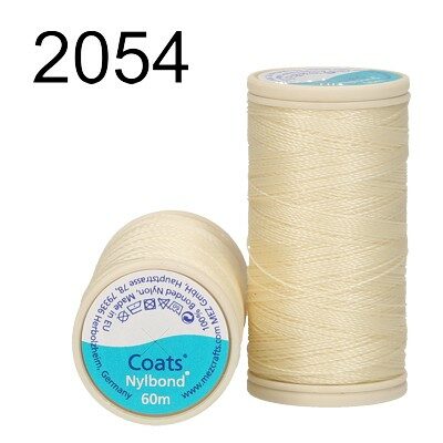 thread Nylbond 60m 100% bonded nylon Ecru - ccoat450506002054