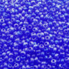 seed beads N9 Sapphire matt rainbow (25g) Czech - j1458