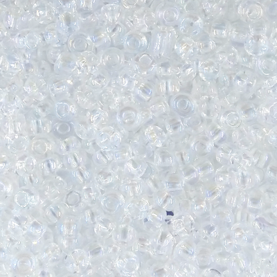 seed beads N8 Crystal Blue Iris (25g) Czech - j1472