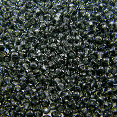 seed beads N9 Black Diamond (25g) Czech - j1493