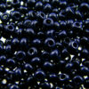 seed beads N6 Navy Blue (25g) Czech - j1501