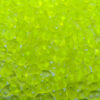 seed beads TWIN 2.5x5mm Neon Yellow clear matt (25g) Czech - j2087