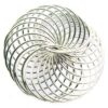 -25% decor spirals 40mm silver color - b249
