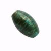 (Latviski) -60% pērle ovāla 25x14mm zaļa "Brokāts"