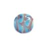 -60% bead pill 21mm (India) blue/amethyst - b299-2