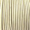 leather cord 1.5mm 1metre (India) white - b477