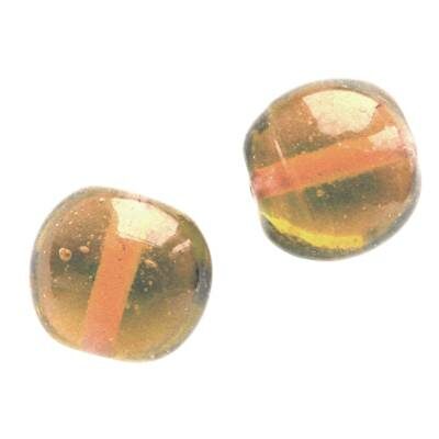 bead pill 12mm 10pcs (India) l.peach - b924-082