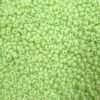 seed beads N12 Lime Green (25g) Czech - j1003