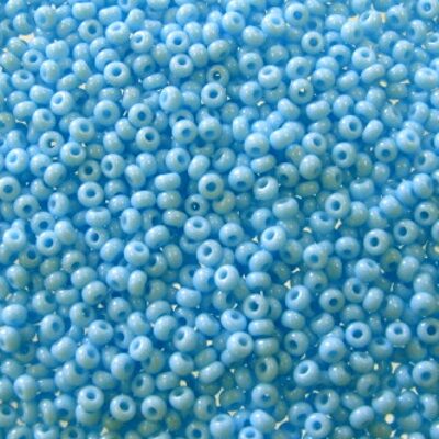 seed beads N12 Turquoise (25g) Czech - j1034