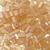 beads 5/3.5mm medium Topaz rainbow silver lined (25g) Czech - j1050