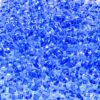 seed beads TWIN 2.5x5mm Blue solgel dyed (25g) Czech - j2056