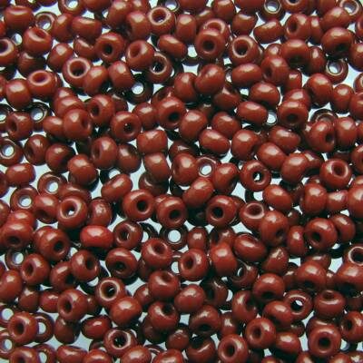 seed beads N8 Brown (25g) Czech - j367