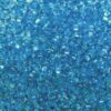 seed beads N10 Capri Blue transp. (25g) Czech - j412