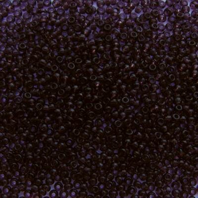 seed beads N10 amethyst transp. (25g) Czech - j561
