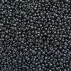 seed beads N13 Black (25g) Czech - j684