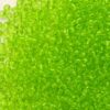 seed beads N10 green transp. 	Olivine (25g) Czech - j742