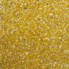 seed beads N11 Light Topaz silver lined (25g) Czech - j826