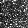 seed beads N5 Black (25g) Czech - j905