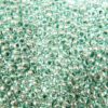 seed beads N10 Green metallic (25g) Czech - j961