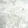 bugles 4" twisted Crystal (25g) Czech - j965