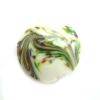 -60% bead coin d24x10 white with mixed - k179