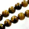 bead round 10mm Tiger Eye yellow - k289