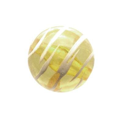(Latviski) pērle apaļa 20mm akrila g.dzeltena